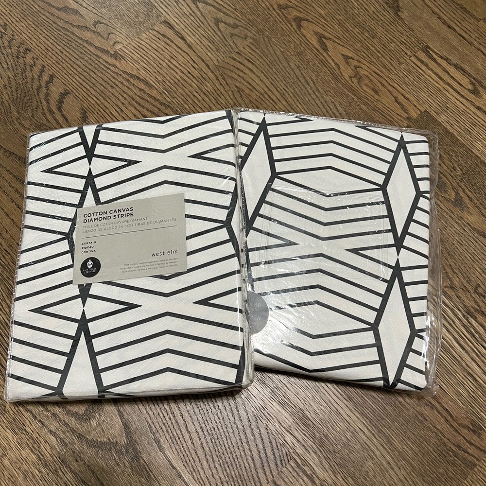 Brand New West Elm curtain panels